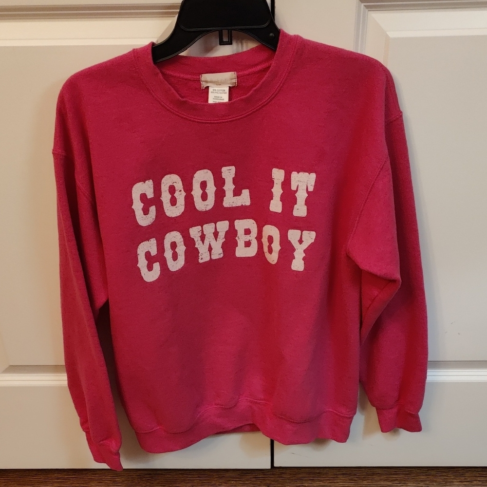 Altard State Pink Cowboy Sweatshirt